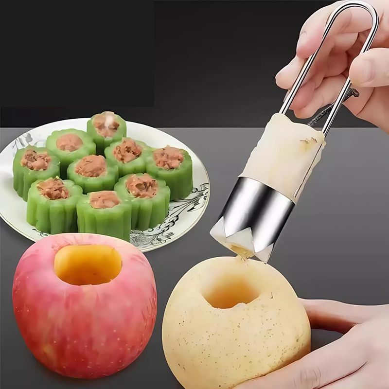 Vegetable Kitchen Gadgets - Rvs Fruit Core Remover Appel Peer