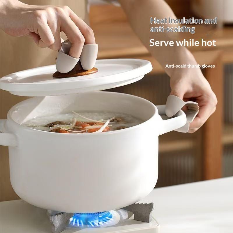 Kitchen Gadgets Built In - Antislip siliconen kookhandschoenen, hittebestendige ovenwanten met