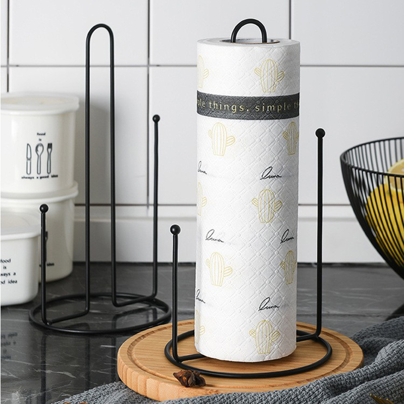 Kitchen Gadgets Holder - 1PC ijzeren verticale papieren handdoekhouder voor