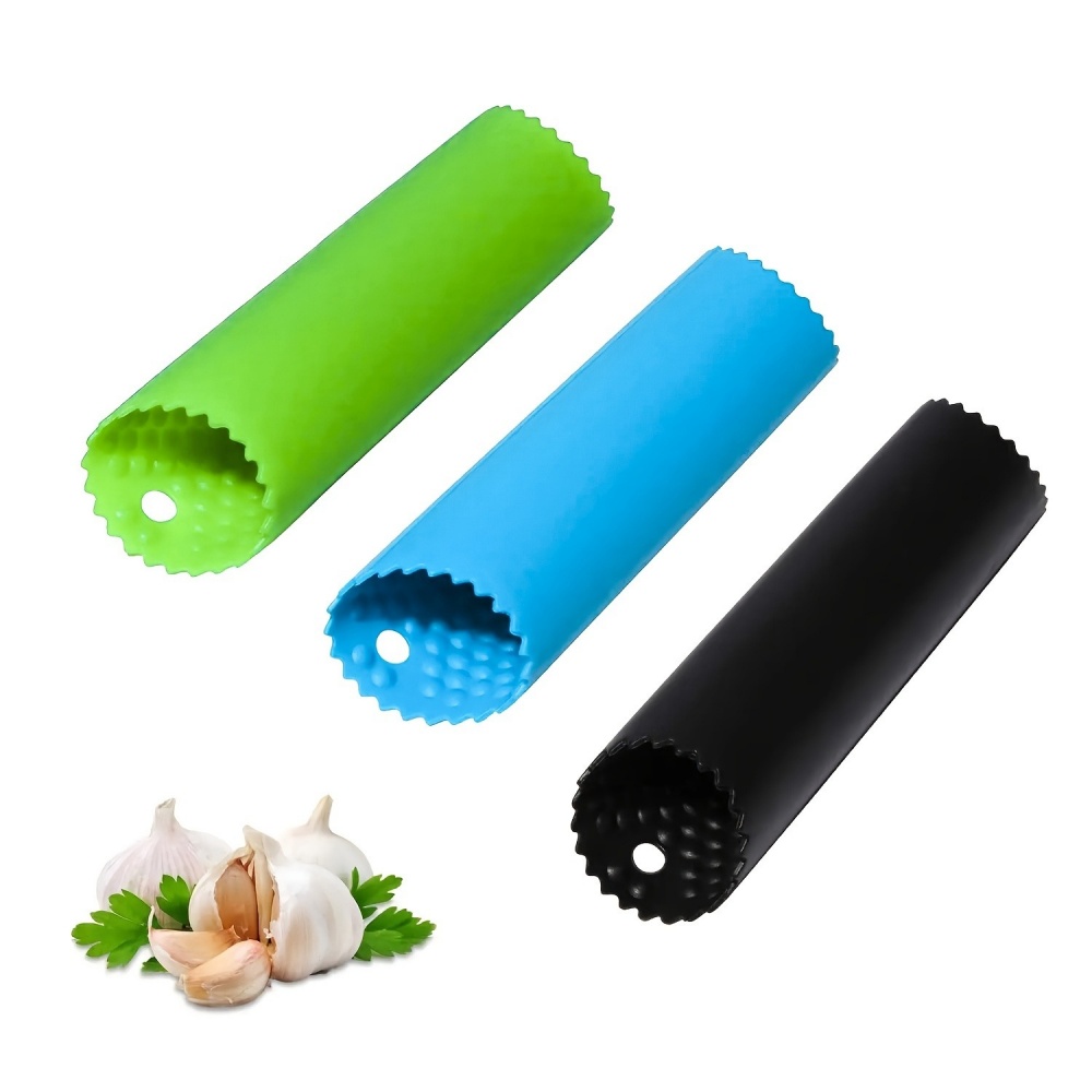 Kitchen Gadgets Useful - Knoflookstripper Buis Knoflook Schillen Siliconen Knoflookschiller