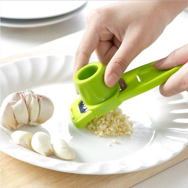 Kitchen Gadgets Cool - 1-pack mini-knoflookmolen creatieve knoflookpers keuken knoflookpuree