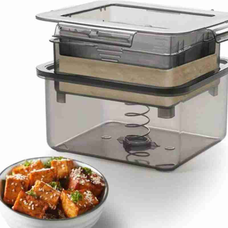 Kitchen Gadgets Built In - 3-laags Tofu Pers Box met ingebouwde