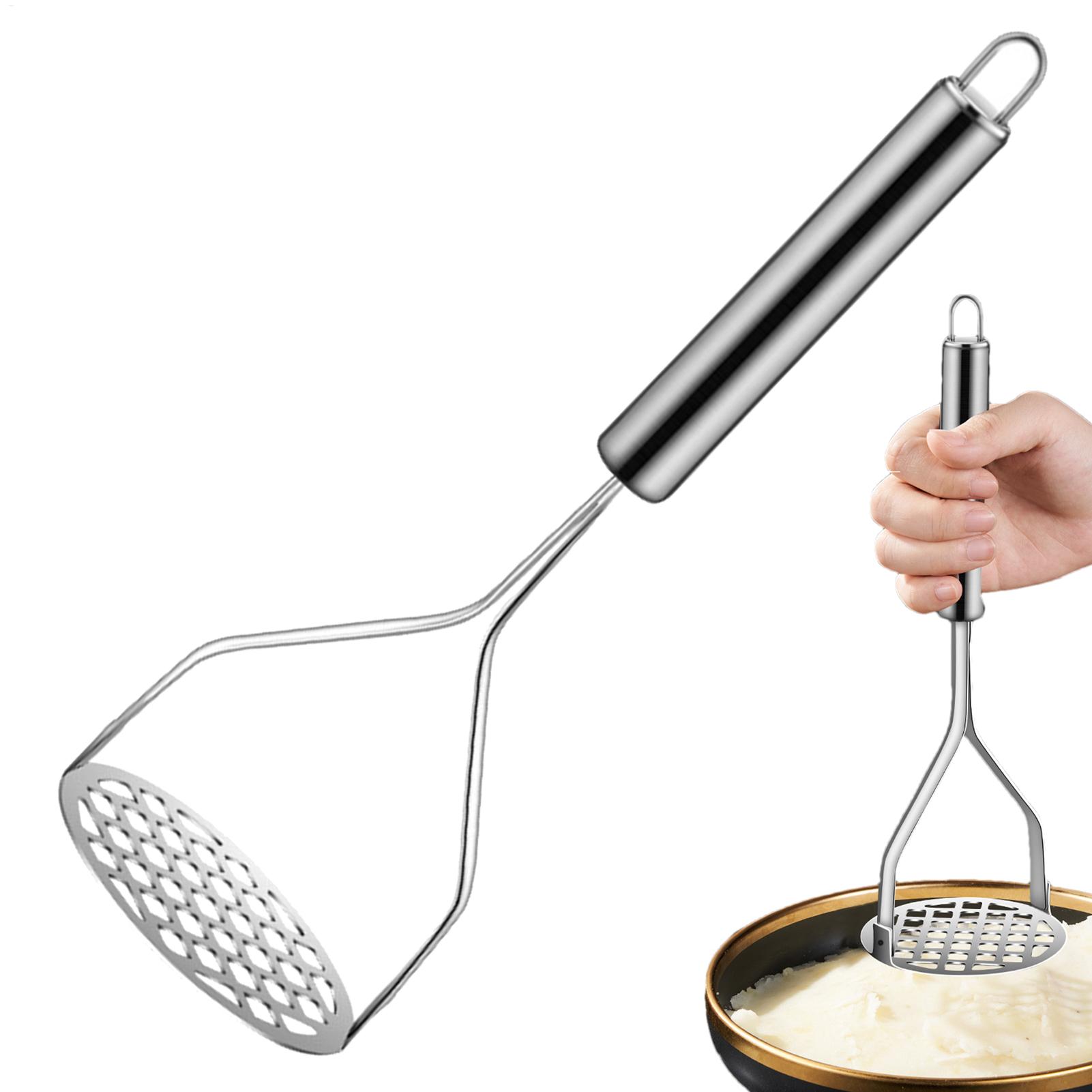 Potato Masher Ricer - Aardappelstamper, -pers, -pureemaker, roestvrij staal, aardappelknijper,