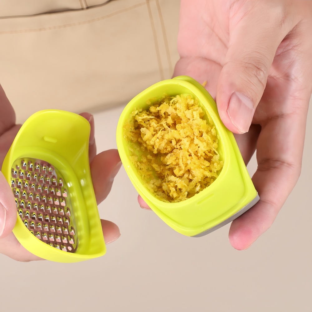Cheese Grater Box - Ronde scherpe knoflookpers Duurzaam, gemakkelijk schoon