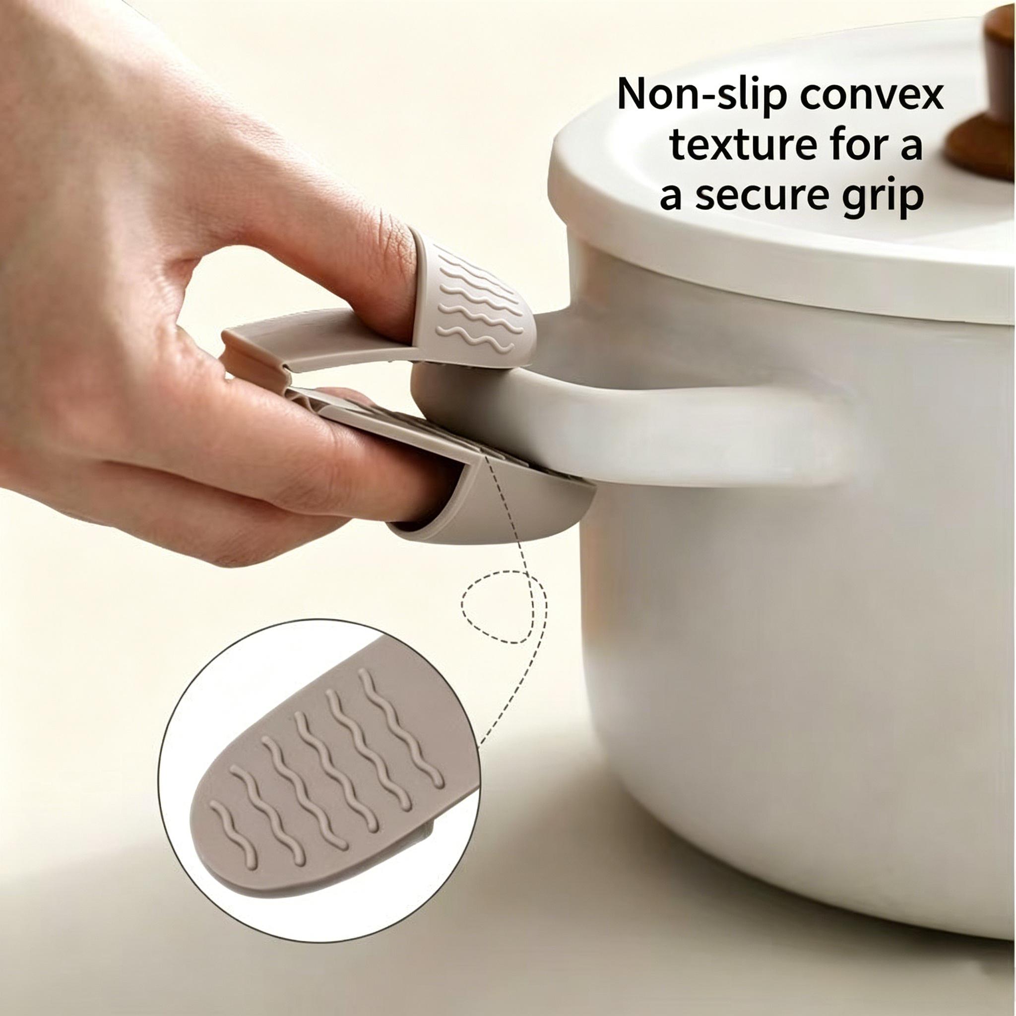 Kitchen Gadgets Built In - Antislip siliconen kookhandschoenen, hittebestendige ovenwanten met