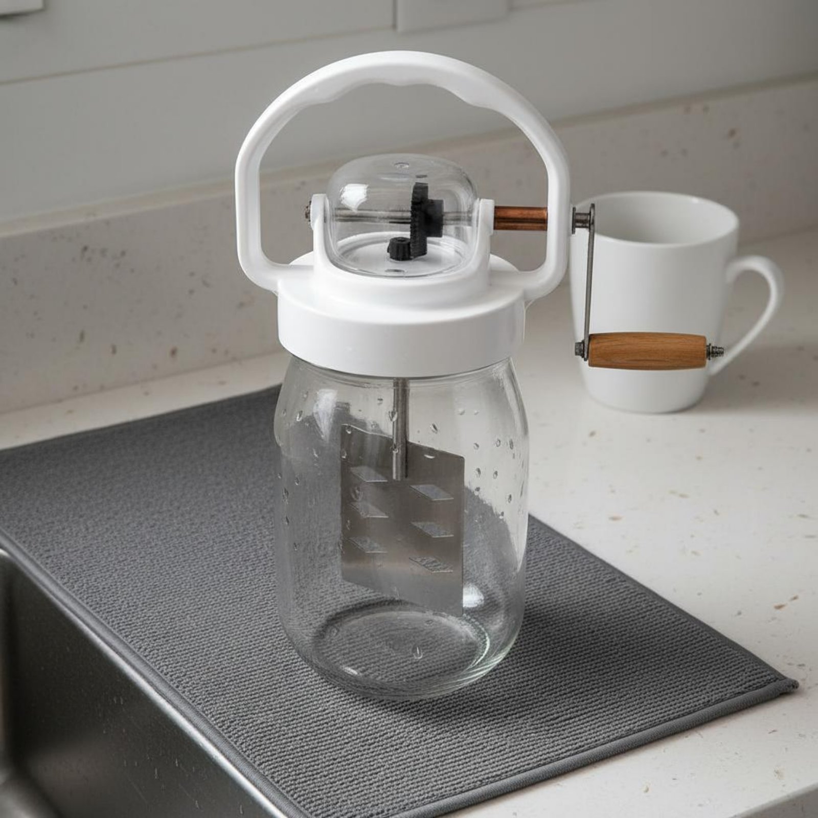 Handmatige boterkarnton Gemakk - Kitchen Hand Gadgets recensie en prijs