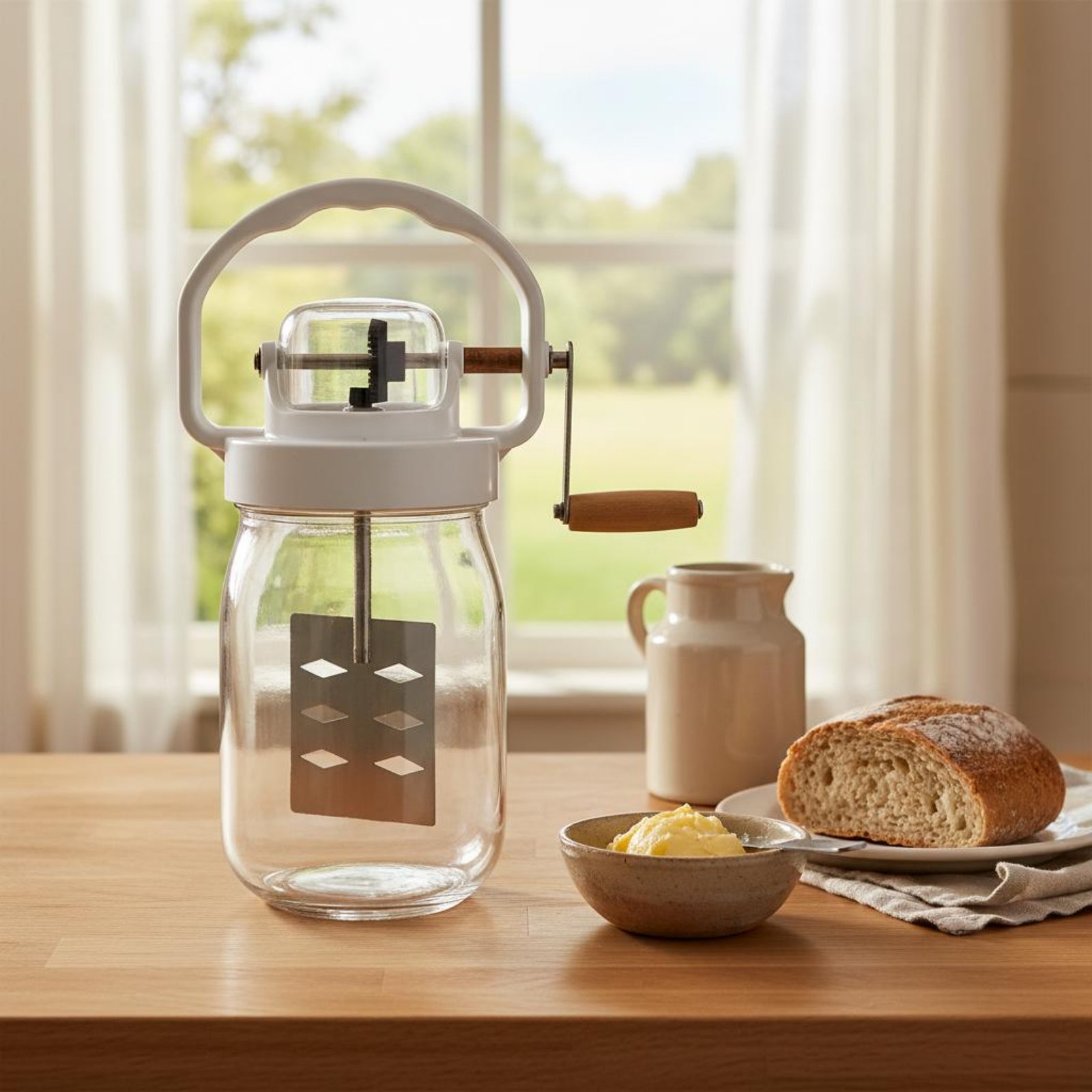Handmatige boterkarnton Gemakk - Kitchen Hand Gadgets recensie en prijs