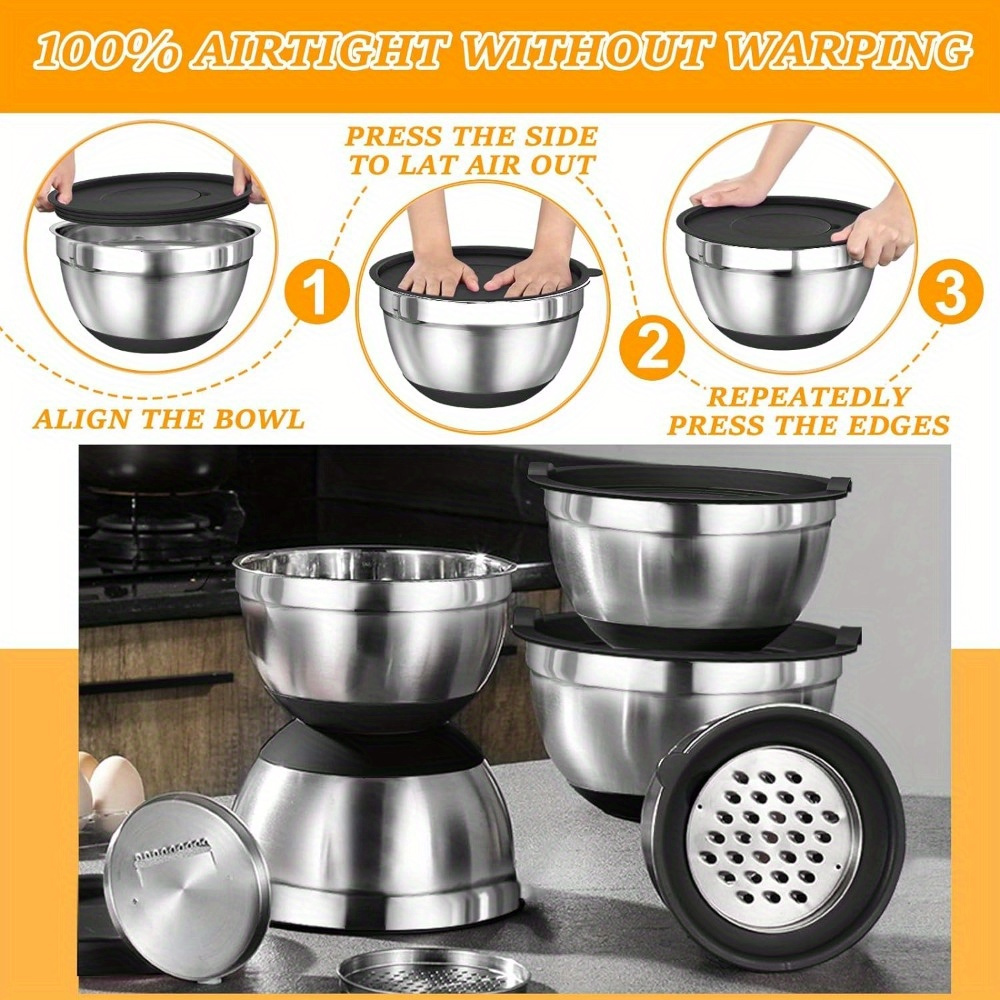 17-delig, roestvrijstalen meng - Kitchen Gadgets Useful recensie en prijs