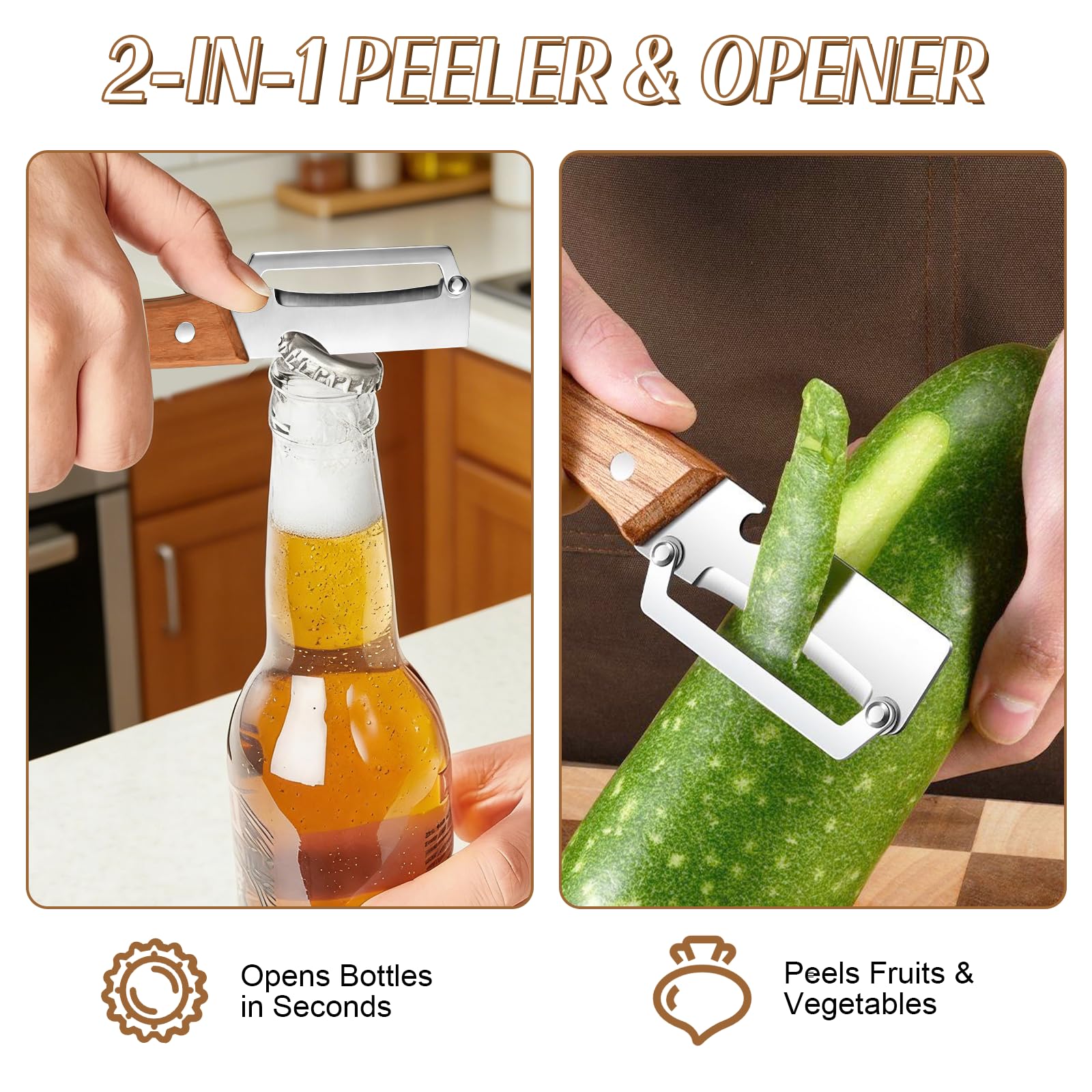 3-in-1 groenteschiller met hou - Vegetable Kitchen Gadgets recensie en prijs
