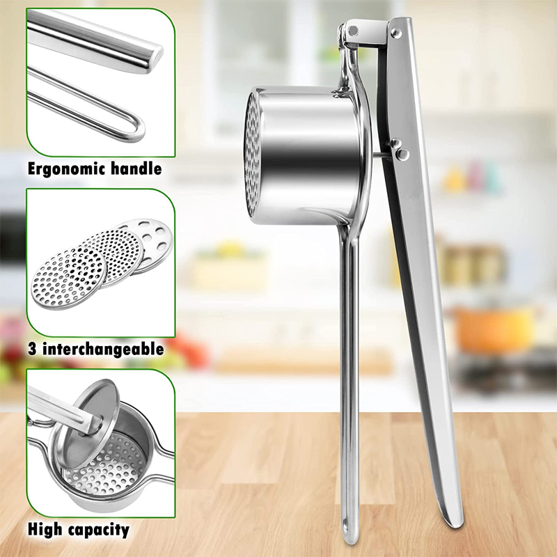 LMETJMA Rvs Aardappel Ricer Ha - Potato Masher Ricer recensie en prijs
