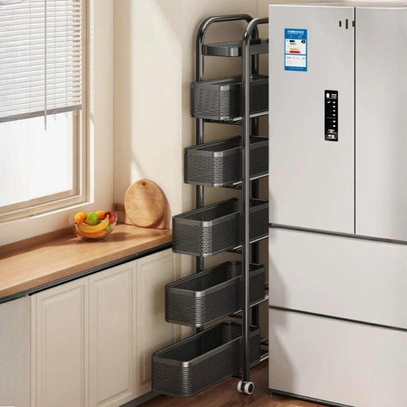 Hoekgerei-rek met wielen, krui - Kitchen Gadgets Holder recensie en prijs
