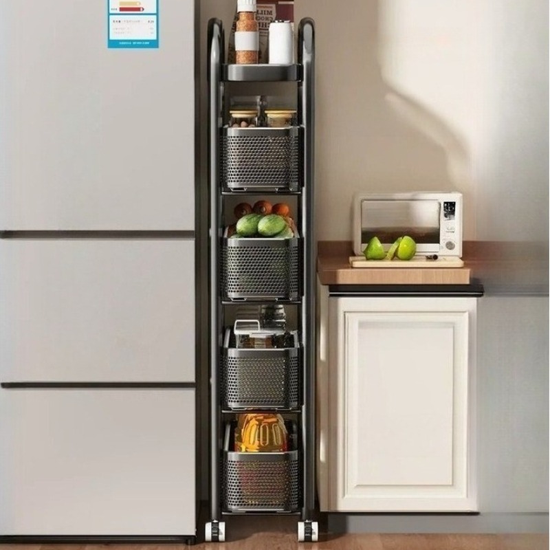 Hoekgerei-rek met wielen, krui - Kitchen Gadgets Holder recensie en prijs