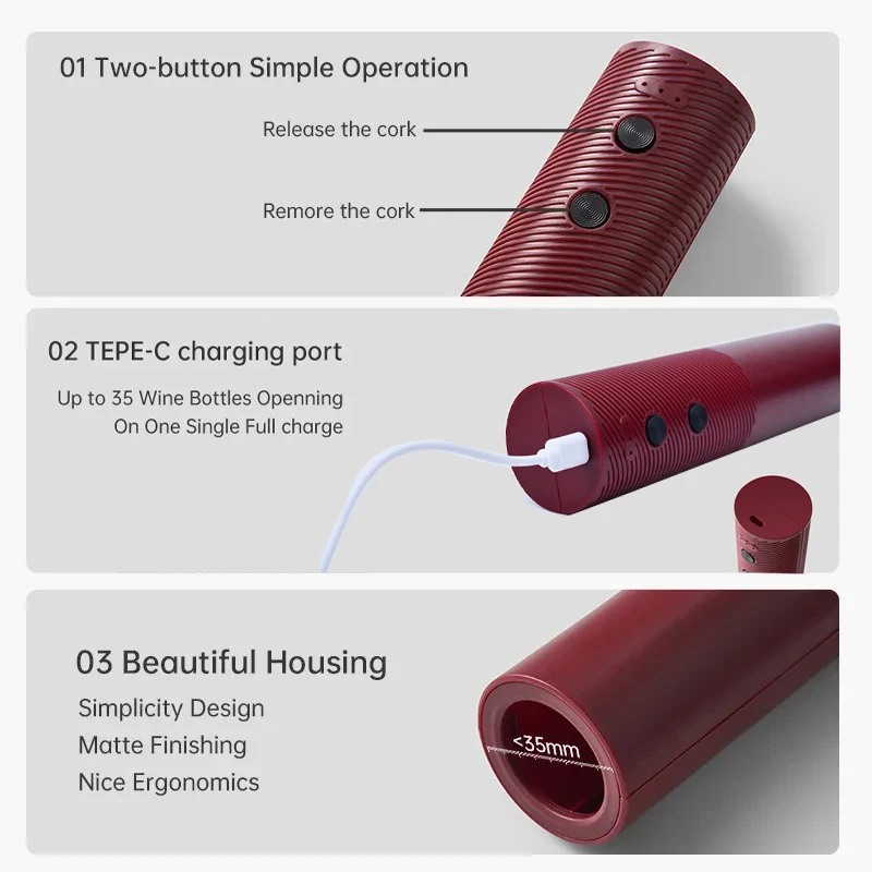 HOMEFISH Elektrische wijnfleso - Electric Can Opener recensie en prijs