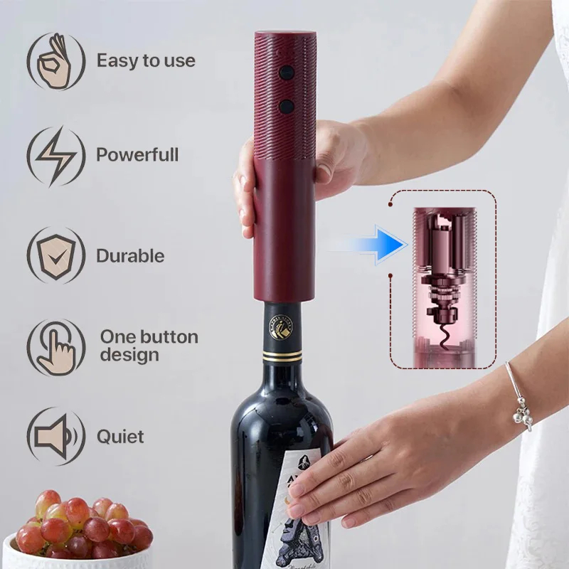 HOMEFISH Elektrische wijnfleso - Electric Can Opener recensie en prijs