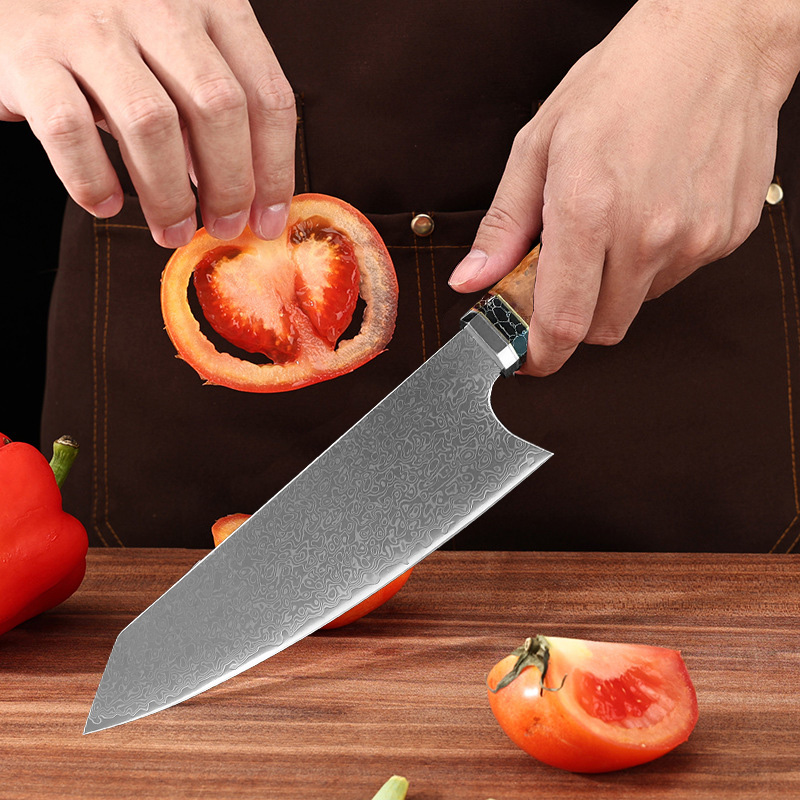 Japanse Damascus staal profess - Kitchen Gadgets Japanese recensie en prijs