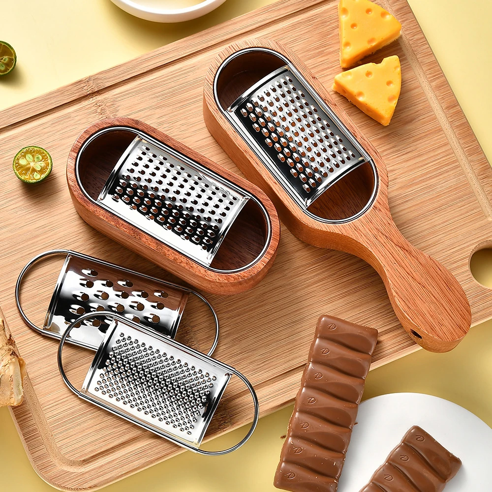 1/3 Stuks Kaasrasp Houten Opbe - Cheese Grater Box recensie en prijs