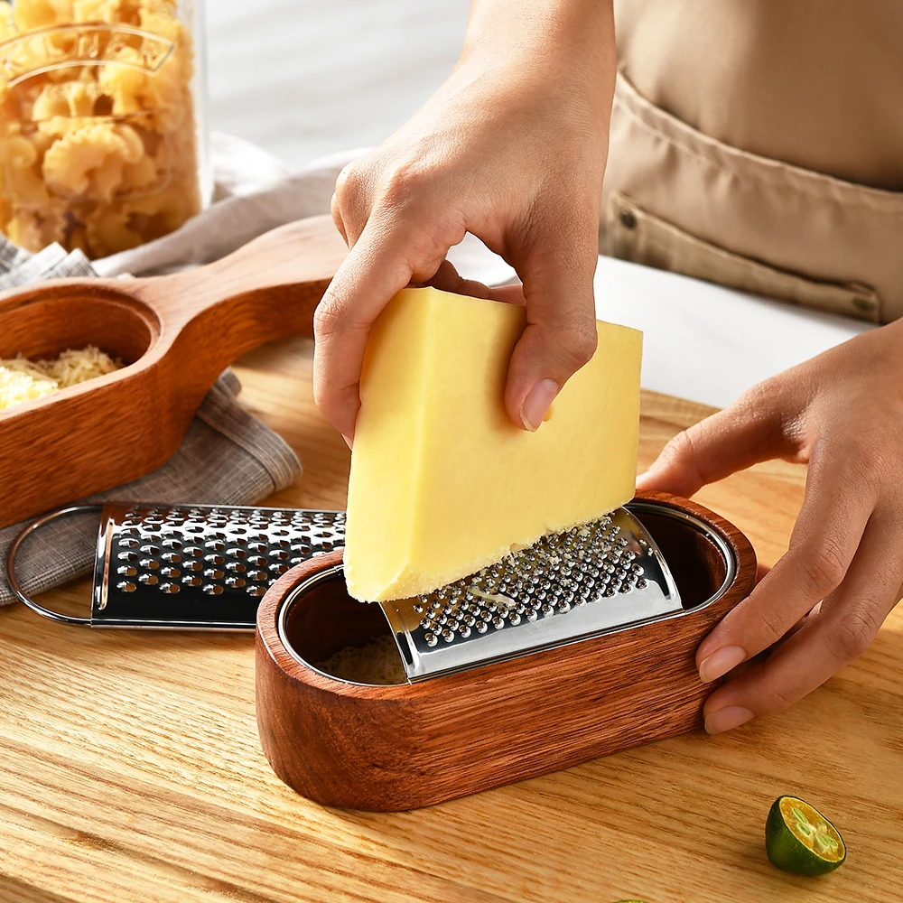 1/3 Stuks Kaasrasp Houten Opbe - Cheese Grater Box recensie en prijs